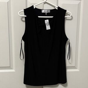 Jones Studio Black Sleeveless Top